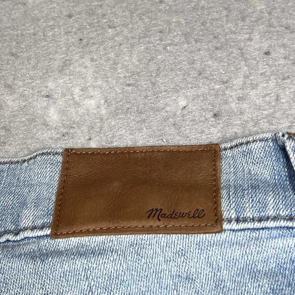 Madewell Jeans Women Sz 28 Blue High Rise Skinny Button Fly Denim Jeans